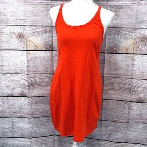 J. Crew Orange Sleeveless Dress